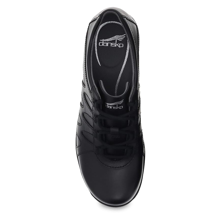 Amazon.com | Dansko Women's Neena Black Leather Comfort Work